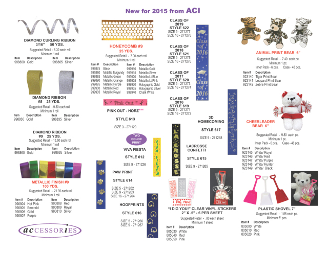 NEW RIBBON AND PLUSH FOR 2015 copy