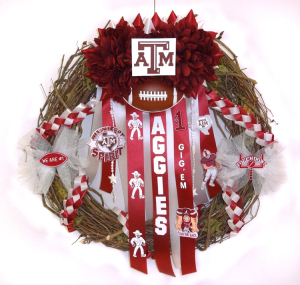 Texas Aggies Wreath