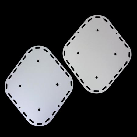 13" Diamond shaped Heavy Duty Mum Backer