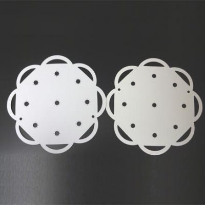 9" Scalloped Heavy Duty Mum Backer