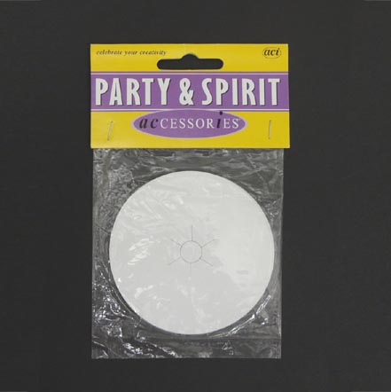 3" Round Paper Disc - 4 pc. pkg.