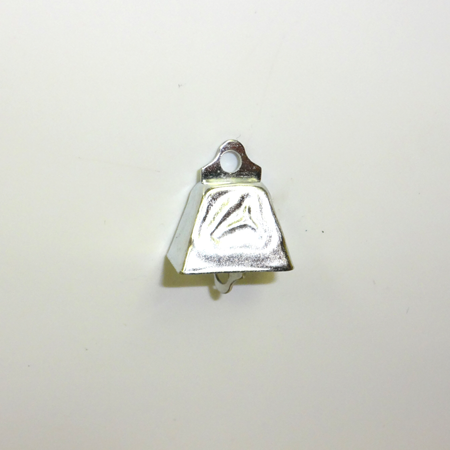 1/2" Cowbell - Silver - 36 pc. pkg.
