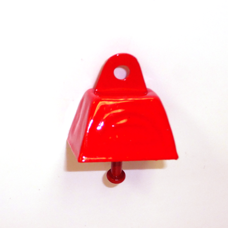 1" Cowbell - Red - 36 pc. pkg.