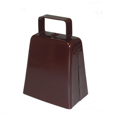 3" Cowbell - Burgundy - 1 pc. pkg.
