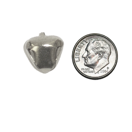 5/8" Jingle Bells - Silver - 7 pc. pkg.