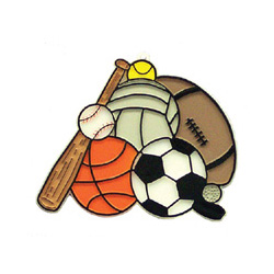 3" All Sports Charm - 1 pc. pkg.