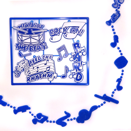 Band Pack - Royal/White - 8 pc. pkg.