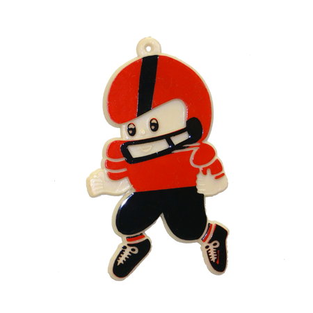 Football Player - 2.25" - Red/Black - 1 pc. pkg.
