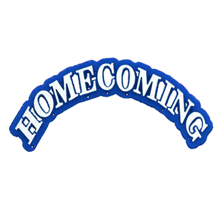 Homecoming Arch - 4.5" - Royal/White - 12 pc. pkg.