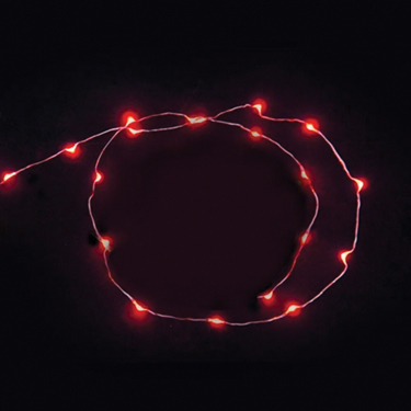 21 LED Fairy Light Strand - Red