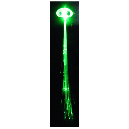 Fiber Optic Deco Light - 13" - Green