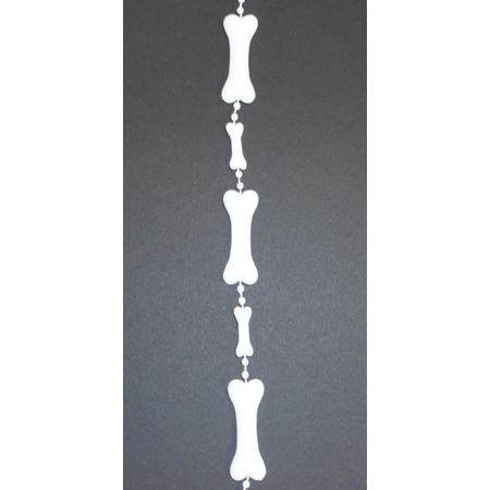 Bone Garland - White - 3' pkg.