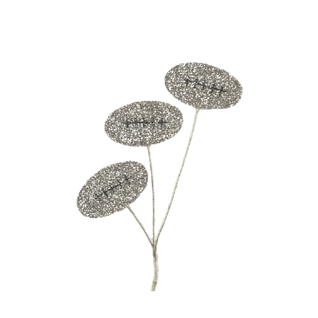 Football Glitter Spray - Silver - 1 pc. pkg.