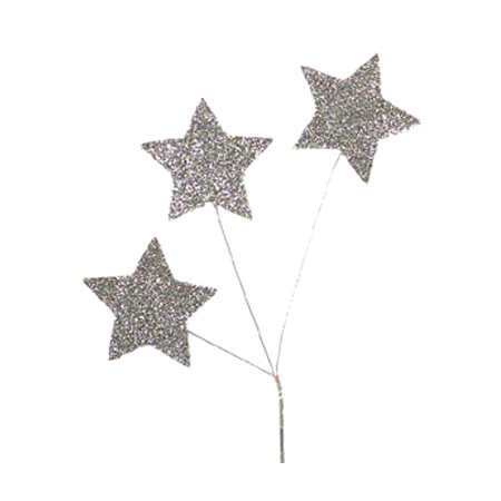 Star Glitter Spray - Silver - 1 pc. pkg.
