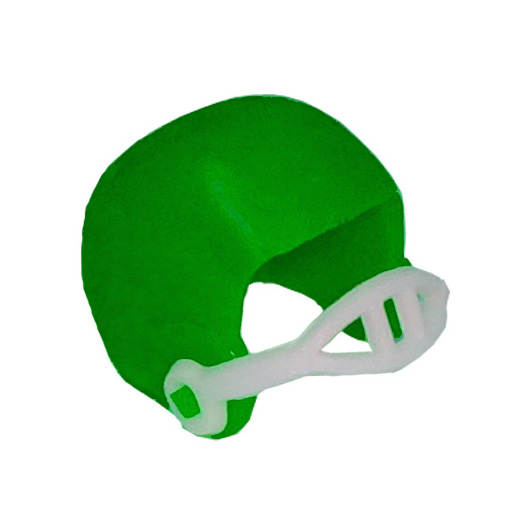 3/4" Mini Helmet- Emerald - 4 pc. pkg.