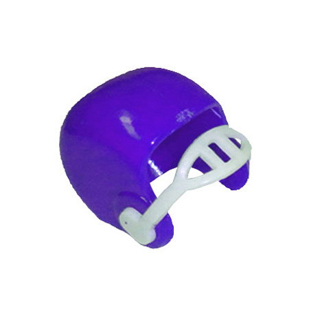 3/4" Mini Helmet- Purple - 4 pc. pkg.