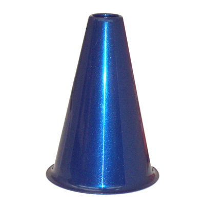 8" Plastic Megaphone - Pearlized Navy