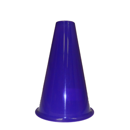 8" Plastic Megaphone - Purple