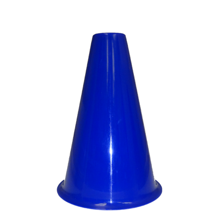 8" Plastic Megaphone - Royal