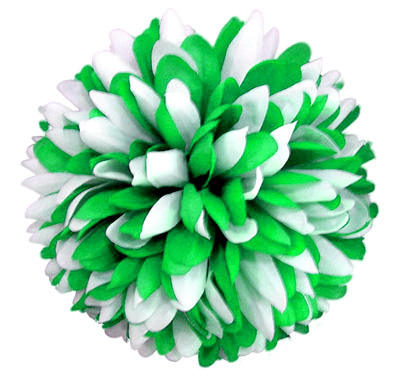 Mum 6.5"-15-layer Emerald/White