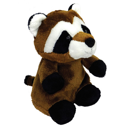 5" Plush Raccoon