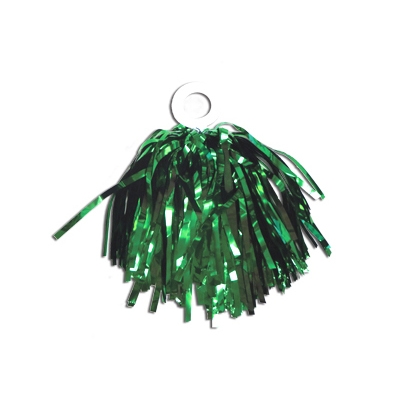 5" Emerald Metallic Mini Pom