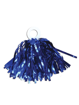 5" Royal Metallic Mini Pom