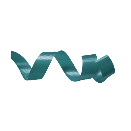 3/16" Crimped Curling Ribbon - Teal - 250 yd. roll