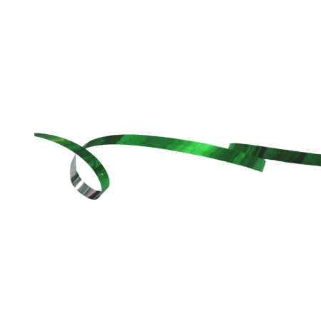 3/16" Metallic Curling Ribbon  - Emerald - 500 yd. roll