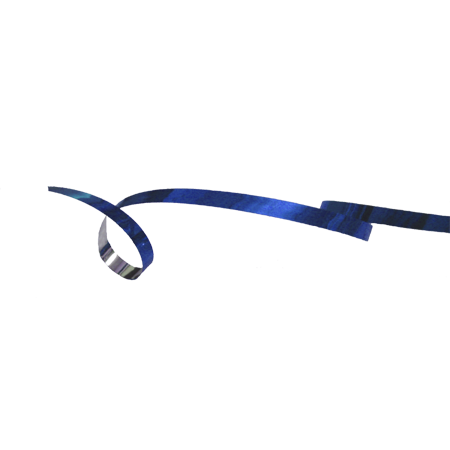 3/16" Metallic Curling Ribbon  - Royal - 500 yd. roll