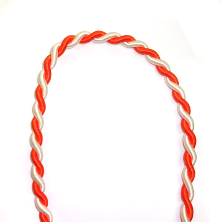 10mm Rope - Orange/White - 2 yd. pkg.