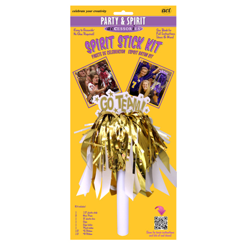Spirit Stick Kit - Metallic Gold/White