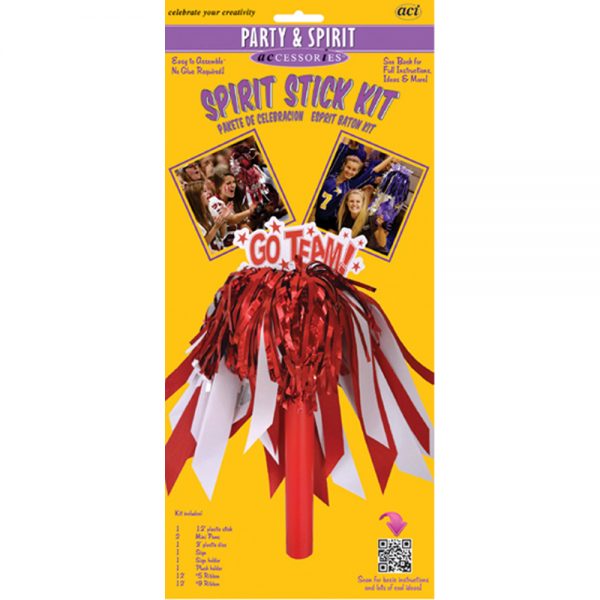 Spirit Stick Kit - Red/White