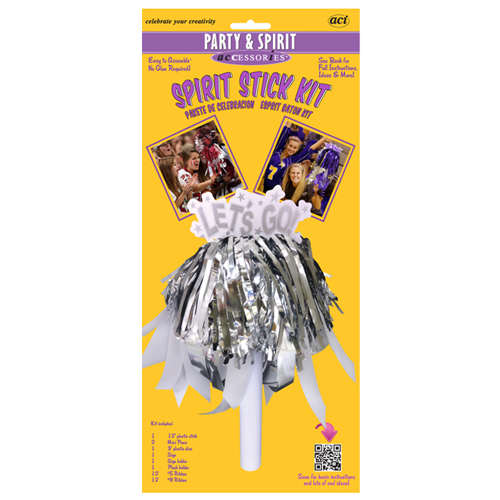 Spirit Stick Kit - Metallic Silver/White