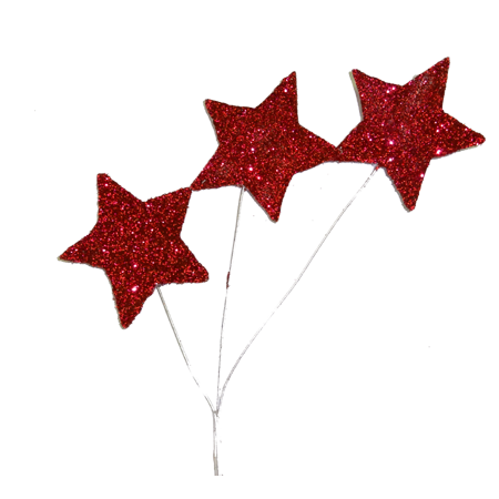 Star Glitter Spray - Red - 1 pc. pkg.