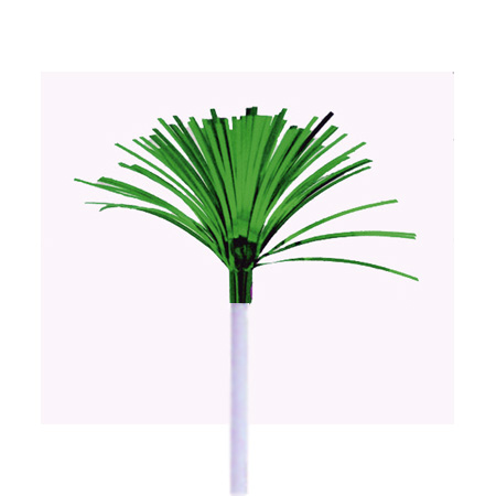 Mini Cheer Pom - Metallic Emerald - 1 pc. pkg.